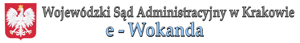 WSA w Krakowie, eWokanda, Wojewódzki Sąd Administracyjny w Krakowie