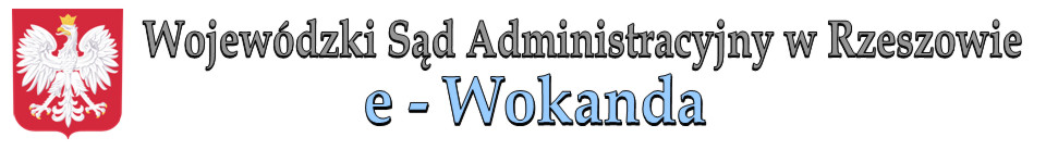 WSA w Rzeszowie, eWokanda, Wojewódzki Sąd Administracyjny w Rzeszowie