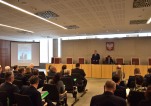 Otwarcie konferencji dotyczącej zasad ogólnych postępowania podatkowego w orzecznictwie sądów administracyjnych przez Prezesa Izby Finansowej Jana Rudowskiego 